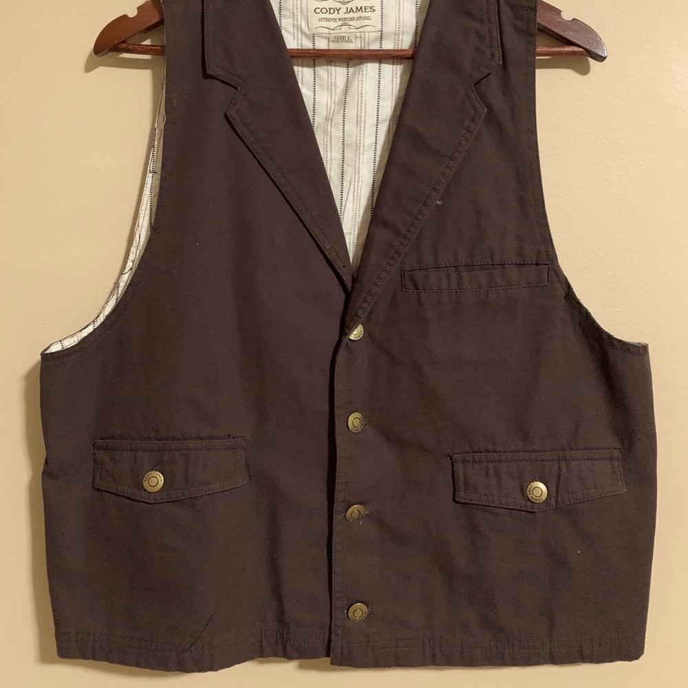 Men’s Cody James western large vest